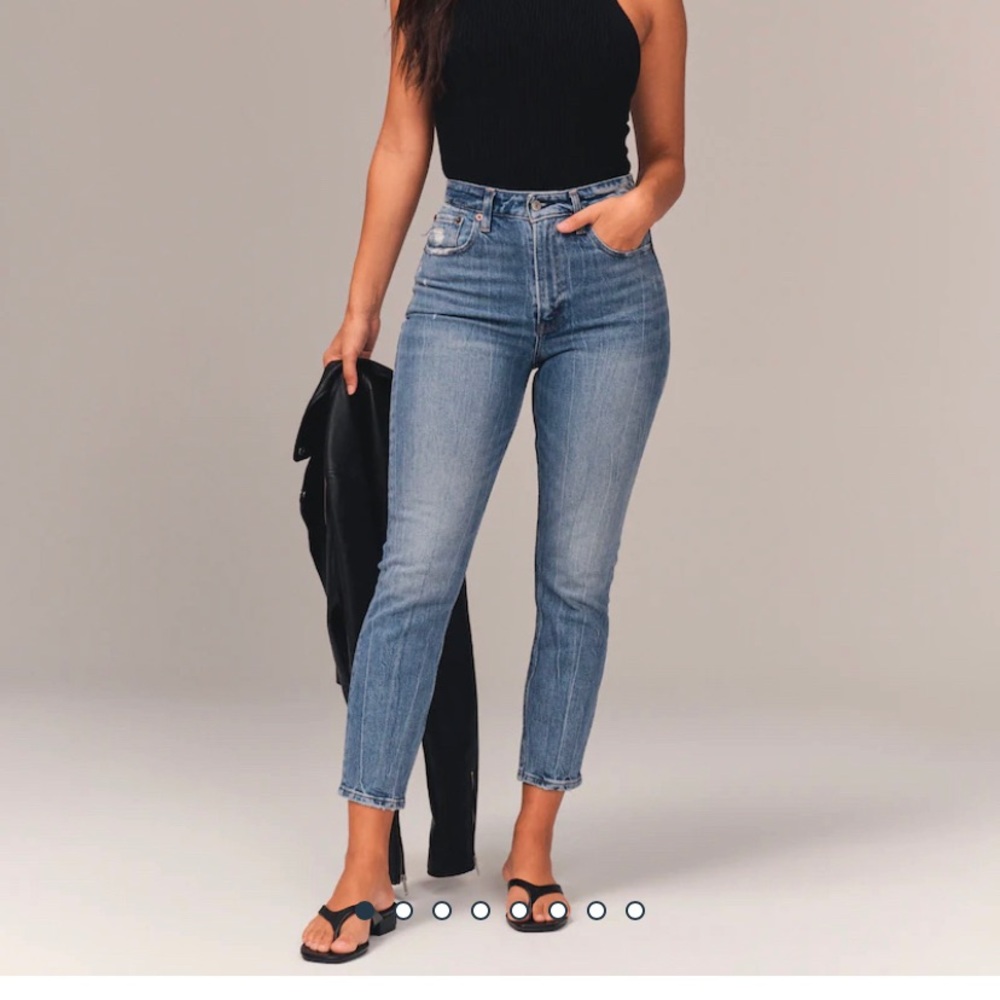 Curve love hi-rise mom jeans